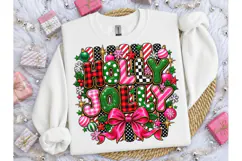 Holly Jolly Christmas PNG Sublimation Te Product Image 3