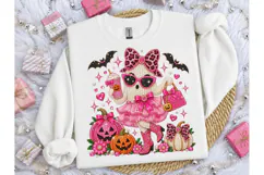 Glam Ghost Halloween PNG Shirt Design Product Image 3