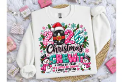 2026 Christmas Crew PNG Sublimation Tee Product Image 2