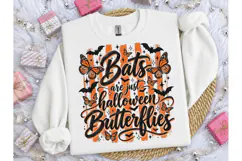 Bats Halloween Butterflies PNG Shirt Product Image 3