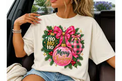 Merry Christmas Ornament PNG Tee Design Product Image 3