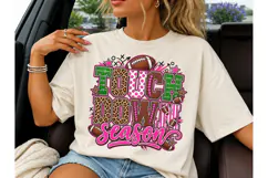 Touchdown Season PNG Football Tee Design Product Image 1