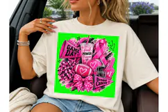 Game Day Breast Cancer PNG Shirt Design Product Image 6