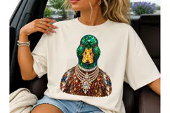 Jewel Mallard Duck PNG Sublimation Tee Product Image 1