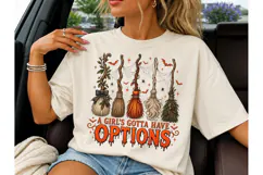 Witch Brooms Halloween PNG Shirt Design Product Image 3