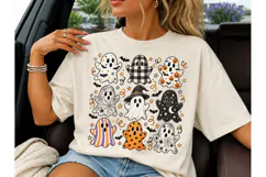 Halloween Ghosts PNG Sublimation Tee Product Image 3