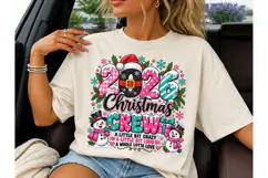 2026 Christmas Crew PNG Sublimation Tee Product Image 3