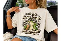 Jesus Thinks Im a Delight Frog PNG Product Image 3