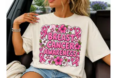 Breast Cancer Awareness PNG Shirt Design Product Image 1