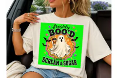 Freshly Bood Halloween Ghost PNG Tee Product Image 6