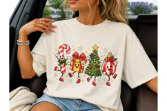 Christmas Characters Dancing PNG Tee Product Image 3