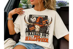 Raised on 90s Halloween PNG Tee Design Product Image 3