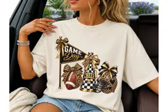 Game Day Cheer Football PNG Sublimation Product Image 1