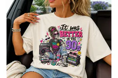 It Was Better in the 90s PNG Tee Product Image 3