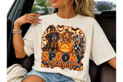 Spooky Season Dachshund Halloween PNG Product Image 1
