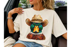 Mallard Duck Cowboy Hat PNG Tee Design Product Image 3