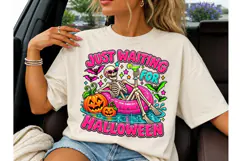 Just Waiting For Halloween PNG Shirt Product Image 1