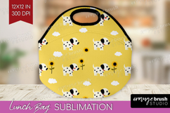 Dalmatian Dog Lunch Bag Cute Chibi Puppy Lunch Bug PNG Product Image 1