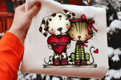 Dalmatian Chocolate Gift Valentine PNG Product Image 2
