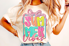 Summer Vibes PNG, Dalmatian Dots PNG, Summer PNG, Beach PNG Product Image 2