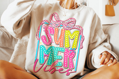 Summer Vibes PNG, Dalmatian Dots PNG, Summer PNG, Beach PNG Product Image 3