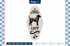 Memorial Dog Keychain SVG Product Image 3