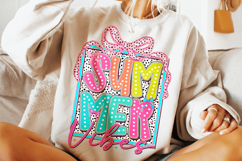 Summer Vibes PNG, Dalmatian Dots PNG, Summer PNG, Beach PNG Product Image 2