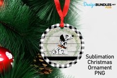 Dalmation Dog Ornament - Sublimation Christmas Ornament Product Image 1