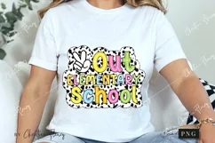 Peace Out Elementary PNG | Last Day Of School PNG Product Image 3