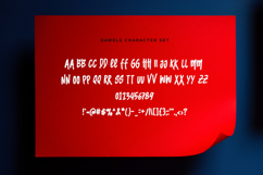 Damble - The Bold Brush Font Product Image 5