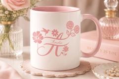 Damira Flower Monogram Product Image 5