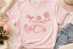 Damira Flower Monogram Product Image 6