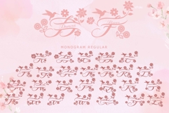 Damira Flower Monogram Product Image 7