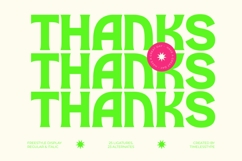 Damoga - Freestyle Display Font Product Image 15