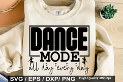 Dance SVG Design - Dance Lets the Heart Speak Freely Product Image 4