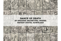 Dance of Death Archetypal Tarot-Like Restored Images Bundle Product Image 1