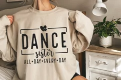 Dance Sister SVG, Dance Mom SVG, Dancer SVG, Dance SVG PNG Product Image 2