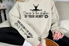 Dance to the rhythm of your heart Sleeve SVG Product Image 3