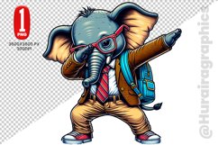 Dancing Animal Clipart - PNG File Product Image 1