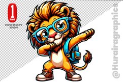 Dancing Animal Clipart - PNG File Product Image 1