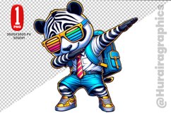 Dancing Animal Clipart - PNG File Product Image 1