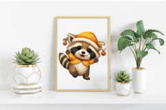 Dancing Animals Christmas Watercolor Product Image 2