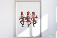 Dancing Animals Christmas Watercolor Product Image 2