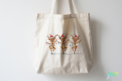 Dancing Animals Christmas Watercolor Product Image 3