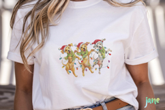 Dancing Animals Christmas Watercolor Product Image 5