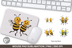 Mouse Pad Dancing Bees Product Image 1