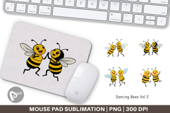 Mouse Pad Dancing Bees Product Image 1