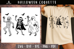 Dancing Mummy Skeleton Ghost Funny Halloween SVG 