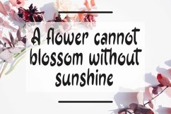 Web Font Dancing Petals - Sweet Handrawn Sans Font Product Image 3