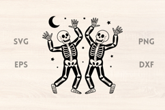 Dancing Skeletons SVG Product Image 1
